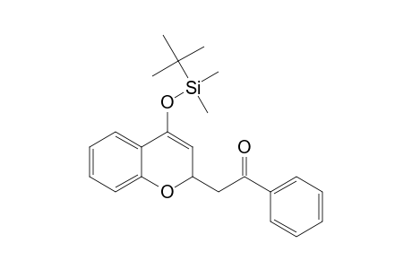 4-[(tert-Butyldimethylsilyl)oxy]-2-(2-oxo-2-phenylethyl)-2H-1-benzopyran