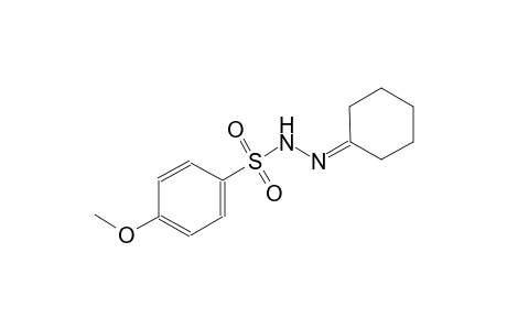 N'-cyclohexylidene-4-methoxybenzenesulfonohydrazide