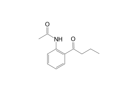 N-(2-butyrylphenyl)acetamide