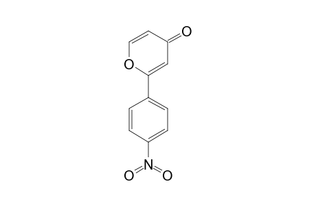 2-(4-NITROPHENYL)-4H-PYRAN-4-ONE
