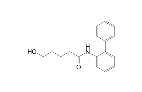 N-(o-Biphenylyl)-5-hydroxypentanamide