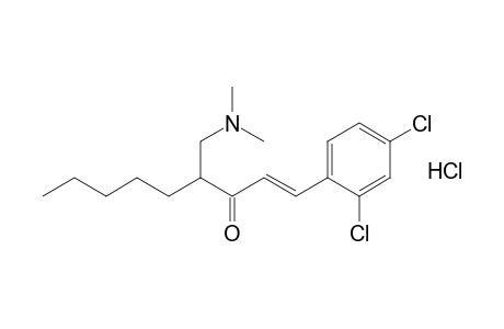 (E)-1-(2,4-dichlorophenyl)-4-[(dimethyiamino)methyl]-1-nonen-3-one, hydrochloride