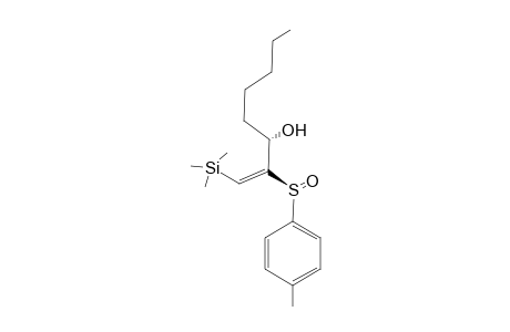 (E,3S)-2-[(S)-(4-methylphenyl)sulfinyl]-1-trimethylsilyl-1-octen-3-ol