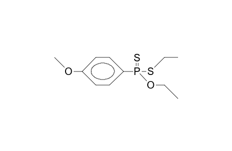 (4-Methoxy-phenyl)-phosphonodithioic acid, diethyl ester