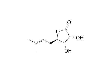 2(3H)-Furanone, dihydro-3,4-dihydroxy-5-(3-methyl-2-butenyl)-, [3R-(3.alpha.,4.alpha.,5.beta.)]-