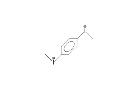 P-Di(methyliodonium)-benzene dication