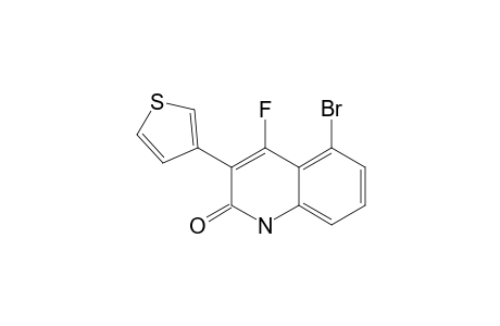 5-BROMO-4-FLUORO-3-(3-THIENYL)-HYDROQUINOLIN-2-ONE