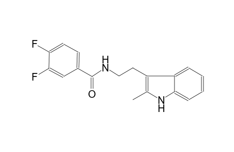 benzamide, 3,4-difluoro-N-[2-(2-methyl-1H-indol-3-yl)ethyl]-
