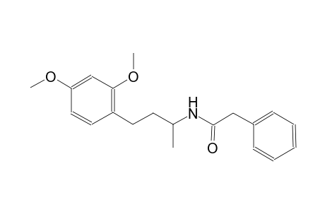 benzeneacetamide, N-[3-(2,4-dimethoxyphenyl)-1-methylpropyl]-