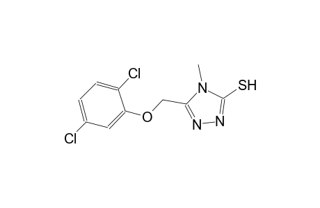 5-[(2,5-dichlorophenoxy)methyl]-4-methyl-4H-1,2,4-triazole-3-thiol
