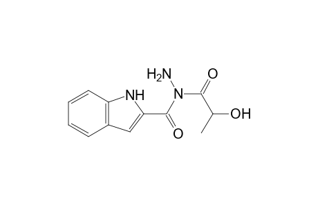 N(2)-(2'-Hydroxypropanoyl)indole-2-carbohydrazide