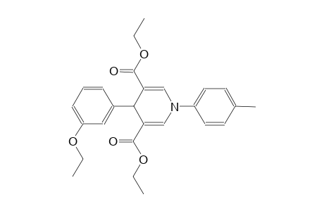 4-(3-Ethoxyphenyl)-1-(4-methylphenyl)-4H-pyridine-3,5-dicarboxylic acid diethyl ester