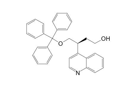 (S)-3-(Quinolin-4-yl)-4-[(triphenylmethyl)oxy]butanol