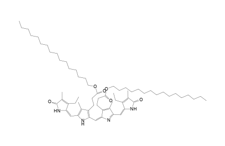 21H-Biline-8,12-dipropanoic acid, 3,17-diethyl-1,19,22,24-tetrahydro-2,7,13,18-tetramethyl-1,19-dioxo-, dihexadecyl ester