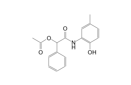 Benzeneacetamide, .alpha.-(acetyloxy)-N-(2-hydroxy-5-methylphenyl)-