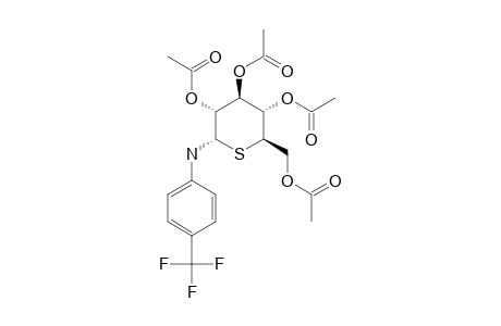 PARA-TRIFLUOROMETHYL-N-PHENYL-2,3,4,6-TETRA-O-ACETYL-ALPHA-5-THIO-D-GLUCOPYRANOSYLAMINE