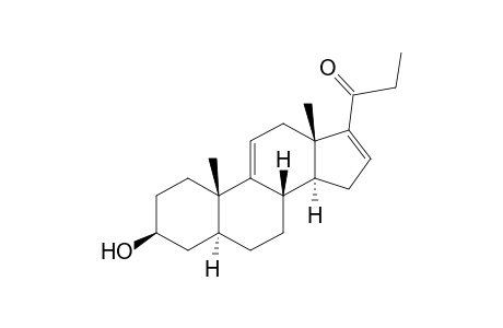 Ethyl 3β-hydroxy-5α-androsta-9(11),16-dien-17-yl ketone