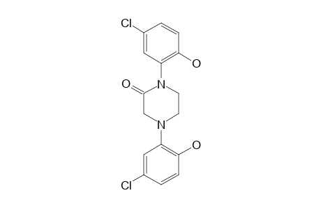 1,4-BIS-(2'-HYDROXY-4'-CHLOROPHENYL)-PIPERAZINONE