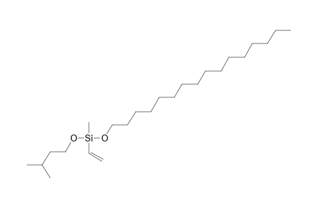 Silane, methylvinyl(3-methylbutoxy)hexadecyloxy-