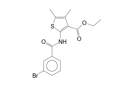 Ethyl 2-[(3-bromobenzoyl)amino]-4,5-dimethyl-3-thiophenecarboxylate