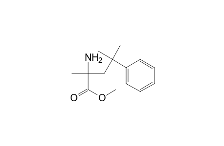 Methyl 2-Amino-2,4-dimethyl-4-phenylpentanoate