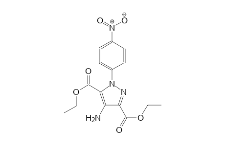 1H-pyrazole-3,5-dicarboxylic acid, 4-amino-1-(4-nitrophenyl)-, diethyl ester