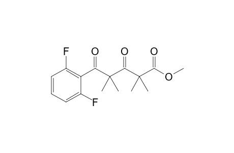 Methyl 5-(2,6-difluorophenyl)-2,2,4,4-tetramethyl-3,5-dioxopentanoate