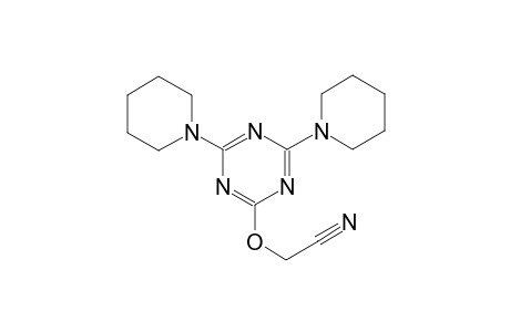 (4,6-Di-piperidin-1-yl-[1,3,5]triazin-2-yloxy)-acetonitrile