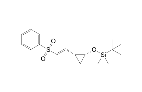 [(1R,2R)-2-[(E)-2-(benzenesulfonyl)ethenyl]cyclopropyl]oxy-tert-butyl-dimethylsilane
