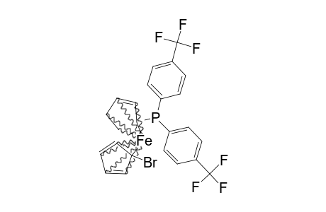 1-BROMO-1'-BIS-(4-TRIFLUOROMETHYLPHENYL)-PHOSPHINOFERROCENE