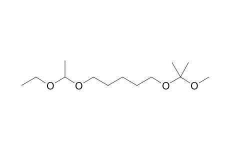 1-(1-Ethoxyethoxy)-5-(1-methyl-1-methoxyethoxy)pentane