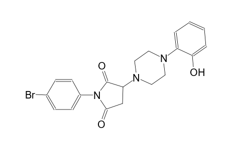 2,5-pyrrolidinedione, 1-(4-bromophenyl)-3-[4-(2-hydroxyphenyl)-1-piperazinyl]-