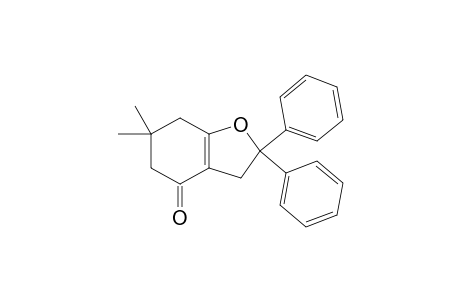 6,6-Dimethyl-2,2-diphenyl-5,7-dihydro-3H-1-benzofuran-4-one