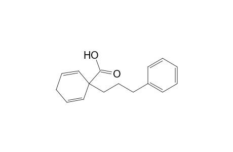 2,5-Cyclohexadiene-1-carboxylic acid, 1-(3-phenylpropyl)-