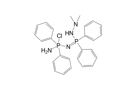 N''-[Amino(chloro)diphenylphosphoranyl]-N',N'-dimethyl-p,p-diphenylphosphinimidic hydrazide