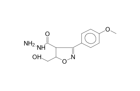 3-(4-METHOXYPHENYL)-4-AMINOCARBAMOYL-5-HYDROXYMETHYLISOXAZOLINE