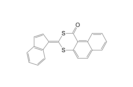 3-(1-indenylidene)naphtho[1,2-e]-1,3-dithiin-1(1H)-one