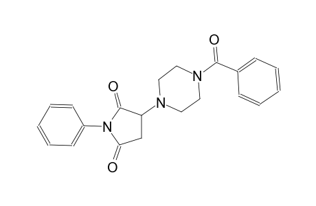 3-(4-benzoyl-1-piperazinyl)-1-phenyl-2,5-pyrrolidinedione