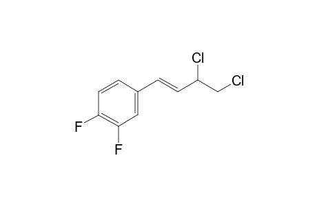 (E)-4-(3,4-dichlorobut-1-en-1-yl)-1,2-difluorobenzene
