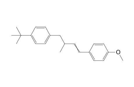 1-(tert-Butyl)-4-[4-(4-methoxyphenyl)-2-methylbut-3-en-1-yl]benzene