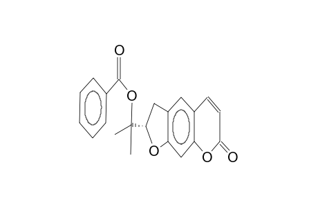 2-(1-methyl-1-benzoyloxyethyl)-2,3-dihydrofuro[3,2-g]coumarine