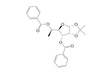 .alpha.-D-Allofuranose, 6-deoxy-1,2-O-(1-methylethylidene)-, dibenzoate
