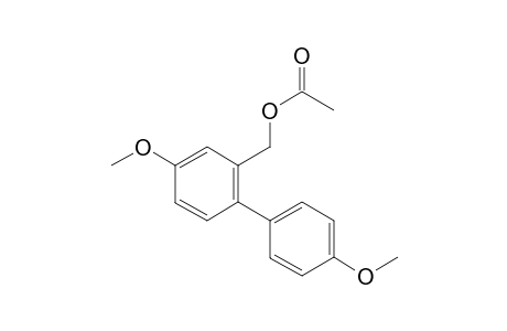 (4,4'-Dimethoxy-[1,1'-biphenyl]-2-yl)methyl acetate