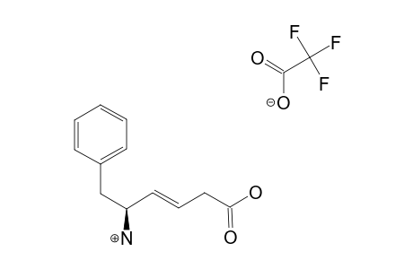 (5-S,3-E)-5-AMINO-6-PHENYLHEX-3-ENOIC-ACID-TRIFLUOROACETATE