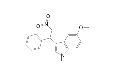 5-Methoxy-3-(2-nitro-1-phenylethyl)-1H-indole
