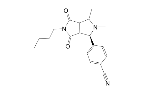 4-( 5'-Butyl-2',3'-dimethyl-yl-4',6''-dioxo-perhydropyrrolo[3,4-a]pyrroizin-4'-yl)benzonitrile