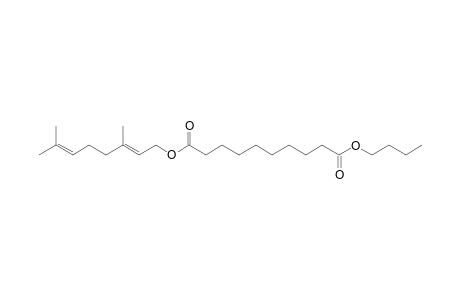 Sebacic acid, butyl geranyl ester