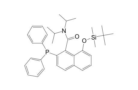N,N-DIISOPROPYL-8-(TERT.-BUTYLDIMETHYLSILYLOXY)-22-DIPHENYLPHOSPHINO-1-NAPHTHAMIDE