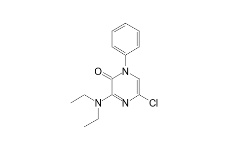 5-Chloro-3-(diethylamino)-1-phenyl-2(1H)-pyrazinone