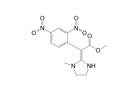 1-Methyl-2-[(2',4'-dinitrophenyl)(methoxycabonyl)methylene]imidazolidine